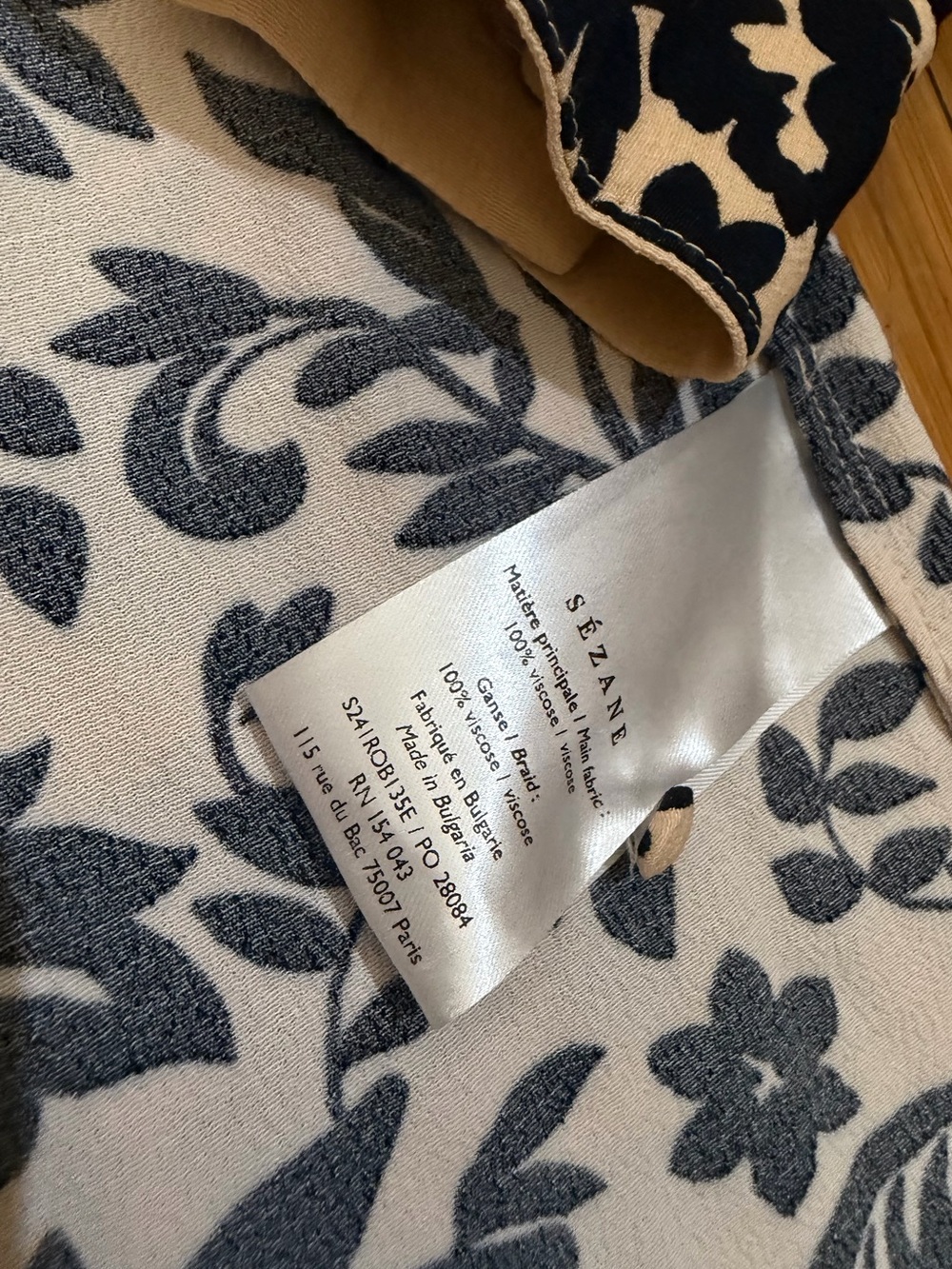 Sezane Nicola Dress in Nora Size 36 / 4 - Picture 13 of 16